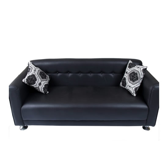 3 Seater Classic Sofa (Leather)
